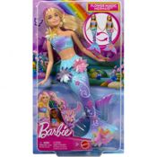 miniatura Barbie sirena florece rubia de Mattel