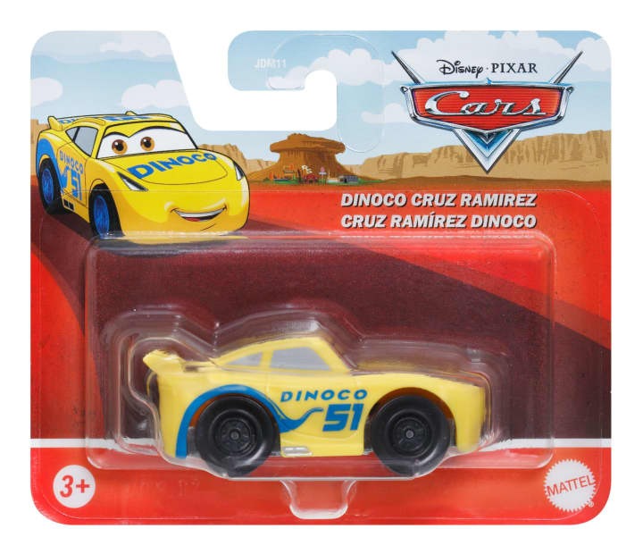 Dinoco Cruz Ramírez Jackson Storm Coche juguete Modelo 1:55 Cars Mattel Disney Pixar