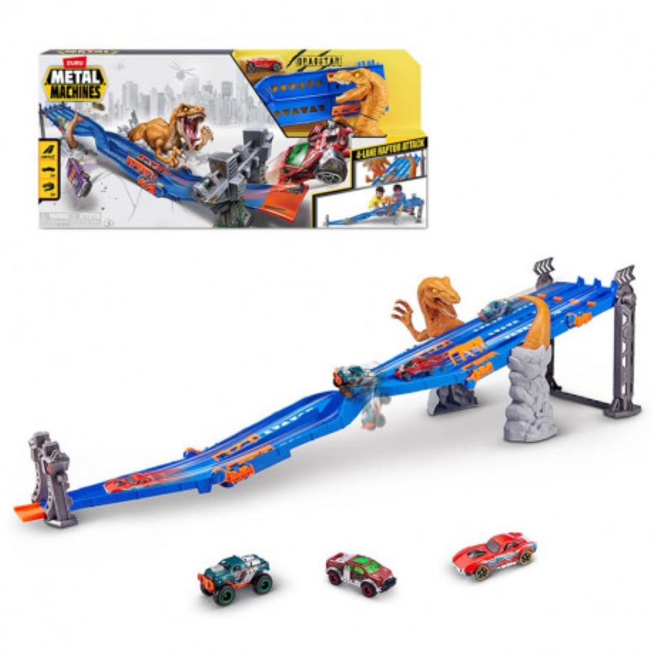 Pista Metal Machines el  Ataque del Raptor