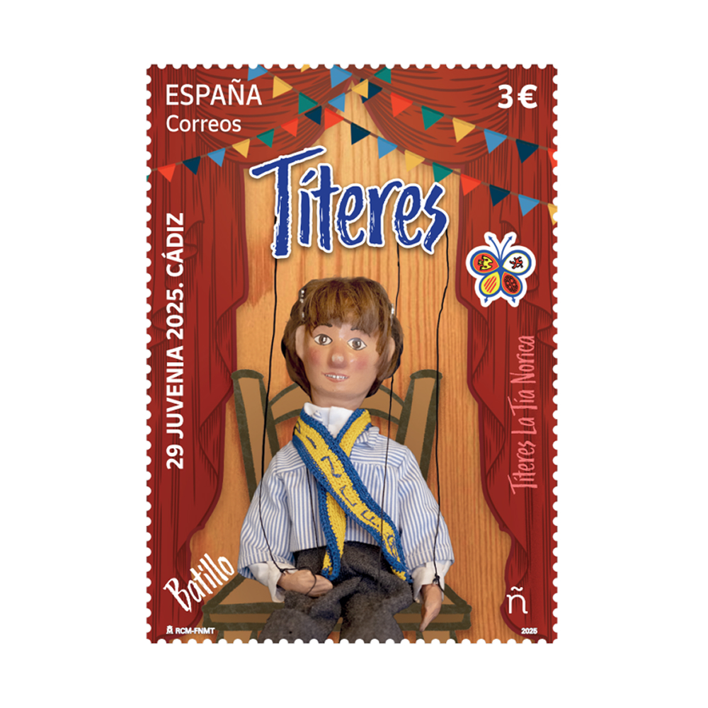 Sello Juvenia 2025. Títeres