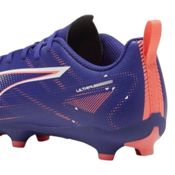 miniatura Imagen ZAPATILLAS PUMA ULTRA 5 PLAY FG/AG JR MORADO LAPIS LAZULI BLANCAS 107695-01 FUTBOL  NIÑO NIÑA