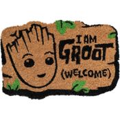 miniatura Felpudo Tapete Suelo Troquelado Welcome I am Groot 60x40cm 1