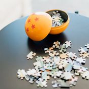 miniatura Figura Dragon Ball Z Bola 7 con Puzle de Doble Cara 98pz 3