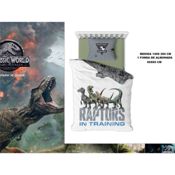 miniatura Funda Nórdica Reversible y Funda Cojín Jurassic World Velociraptores para Cama 90-105cm 2