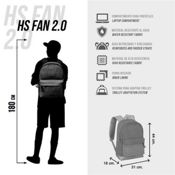 miniatura Mochila HS Fan Karactermania Stitch surfeando Lifestyle 30x44x18cm 3