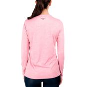 miniatura Imagen CAMISETA MIZUNO CORE IMPULSE LS ROSA BLEACHED MAUVE J2GAC722-61 RUNNING MUJER MANGA LARGA