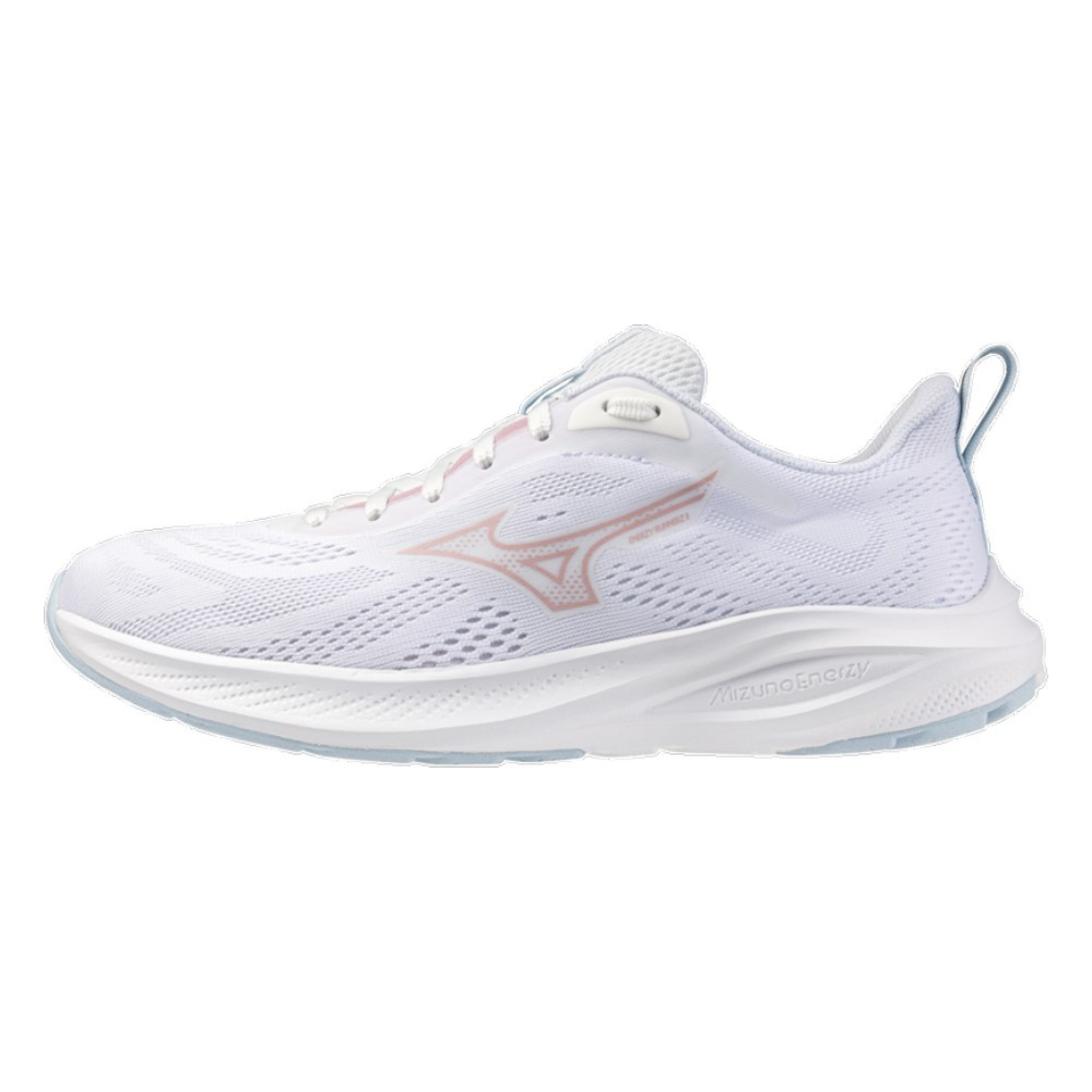 Imagen ZAPATILLAS MIZUNO ENERZY RUNNERZ 2 BLANCAS MALVA K1GA2511-22 RUNNING MUJER
