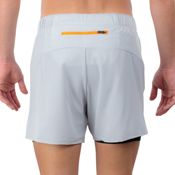 miniatura Imagen SHORT MIZUNO CORE 5,5 INCHES 2 EN 1 GRIS VAPOR SILVER J2GBC510-05 RUNNING HOMBRE