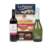 miniatura Lote 1: Cesta de Navidad Gourmet con Ibéricos Premium 1