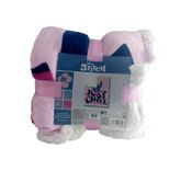 miniatura Manta Aymax Coralina Sherpa Lilo y Stitch Just Chill Rosa 130x170cm 2