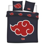 miniatura Funda Nórdica Reversible y 2 Fundas Cojín Naruto Los Akatsuki para Cama hasta 150cm 1