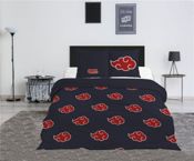 miniatura Funda Nórdica Reversible y 2 Fundas Cojín Naruto Los Akatsuki para Cama hasta 150cm 3