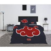 miniatura Funda Nórdica Reversible y 2 Fundas Cojín Naruto Los Akatsuki para Cama hasta 150cm 2