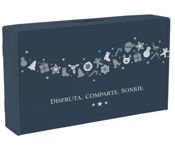 miniatura Lote 11: Cesta de Navidad Amplia con Embutidos Ibéricos Quesos y Vinos 2