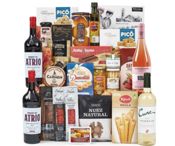 miniatura Lote 13: Cesta de Navidad Completa con Embutidos Ibéricos y Tres Vinos Seleccionados 1