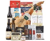 miniatura Lote 21: Cesta de Navidad con Jamón Reserva Sánchez Alcaraz e Ibéricos Premium 1
