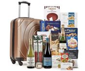 miniatura Lote 50: Cesta de Navidad en Maleta Trolley con Charcutería Ibérica y Vinos Premium 1