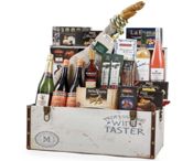miniatura Lote 51: Cesta de Navidad en Baúl con Jamón Reserva Sánchez Alcaraz y Vinos D.O. 2