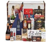 miniatura Lote 52: Cesta de Navidad en Baúl Exclusivo con Paleta Ibérica y Vinos D.O. 1