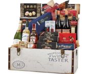 miniatura Lote 52: Cesta de Navidad en Baúl Exclusivo con Paleta Ibérica y Vinos D.O. 2