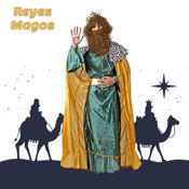 miniatura Disfraz de Rey Mago Baltasar Adulto 2