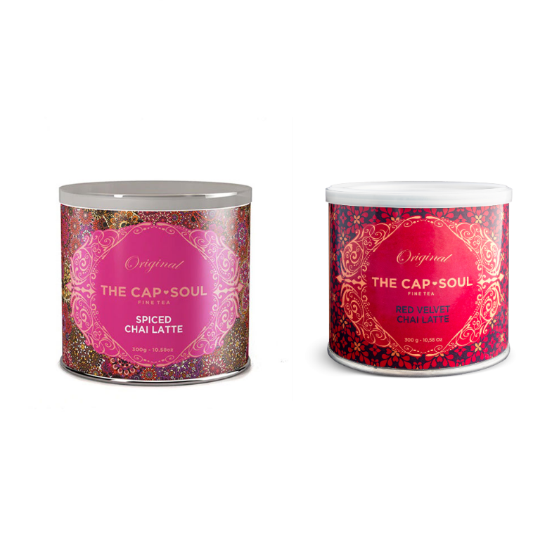 Pack de 1 Red Velvet Chai Latte y 1 Spiced Chai Latte