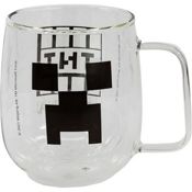 miniatura Taza Mug Stor Cristal de Doble Capa Minecraft 290ml 1
