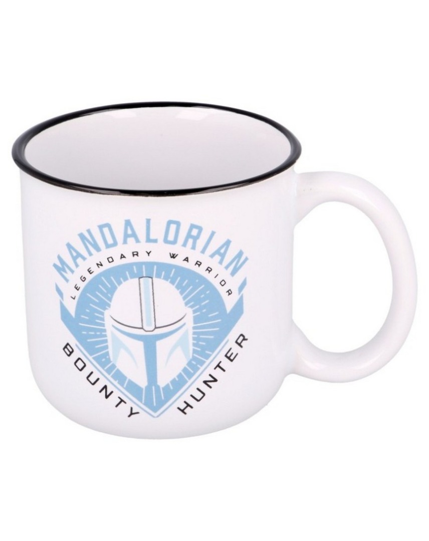 Taza Mug Cerámica Stor Desayuno Star Wars Mandalorian 400ml 1
