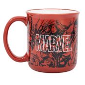 miniatura Taza Mug Cerámica Desayuno Marvel Pattern Avengers Los vengadores 400ml 3