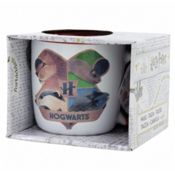 miniatura Taza Mug Cerámica Élite Harry Potter Escudo Animales Hogwarts Express 380ml 3