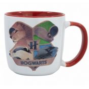 miniatura Taza Mug Cerámica Élite Harry Potter Escudo Animales Hogwarts Express 380ml 1