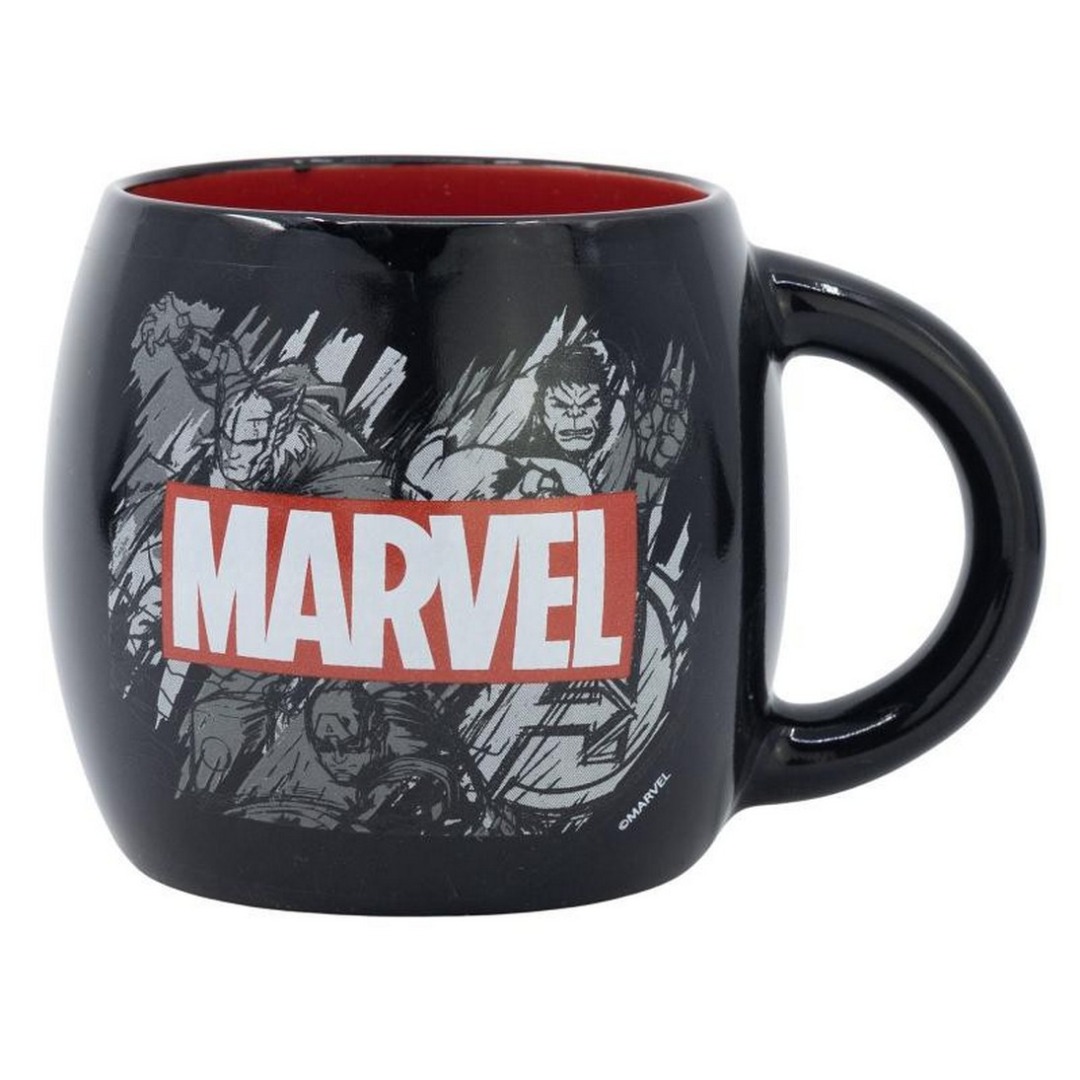 Taza Mug Cerámica Stor Globo Marvel Pattern Avengers Los vengadores 380ml 1
