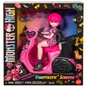miniatura Monster High Draculaura y su scooter de Mattel 2
