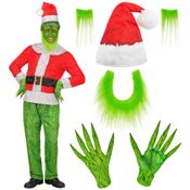 miniatura Disfraz de Monstruo de Navidad Adulto 3