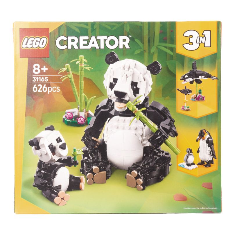 Familia de Osos Panda de Lego
