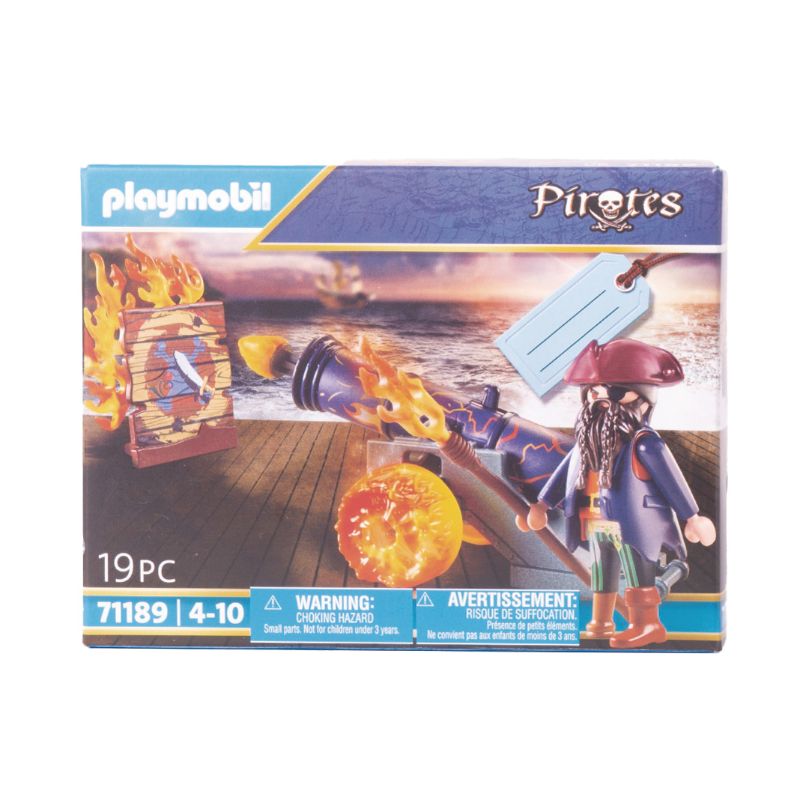 Pirata con Cañón de Playmobil