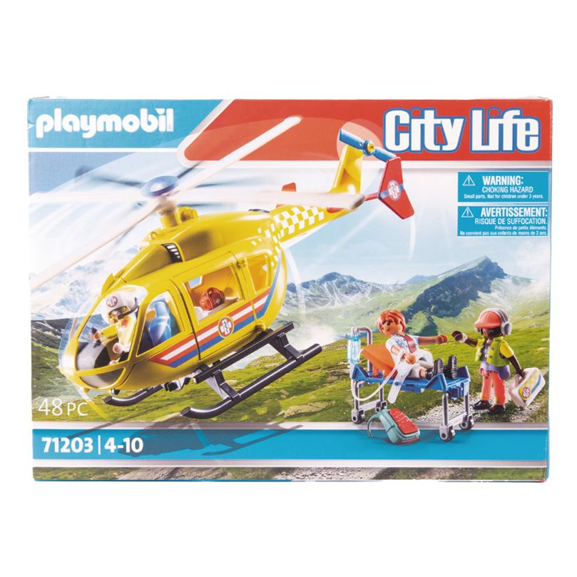 Helicóptero de Rescate de Playmobil
