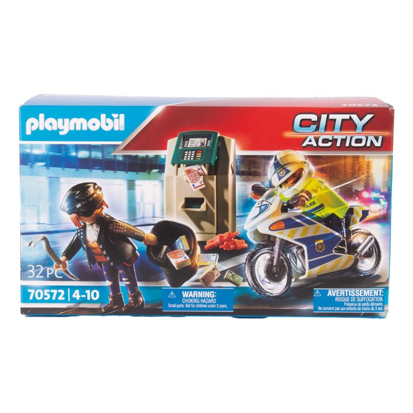 Persecución al Ladrón del Dinero de Playmobil