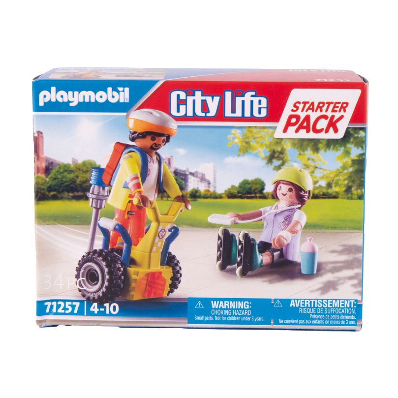 Rescate con Balance Racer de Playmobil