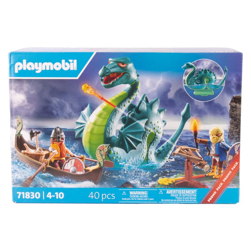 Vikingos con Monstruo Marino de Playmobil