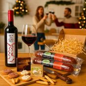 miniatura Cesta Navidad Gourmet Mediana 8