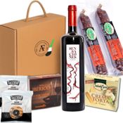 miniatura Cesta Navidad Gourmet Mediana 1