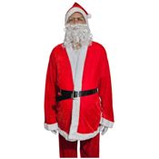 miniatura Disfraz Papá Noel Clásico Traje Santa Claus Adulto 5