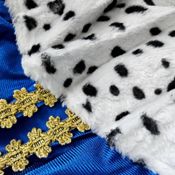 miniatura Disfraz Rey Mago Capa azul Adulto 6