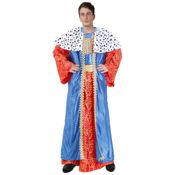 miniatura Disfraz Rey Mago Capa azul Adulto 1