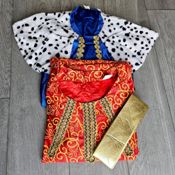 miniatura Disfraz Rey Mago Capa azul Adulto 5