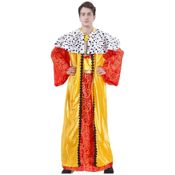 miniatura Disfraz Rey Mago Capa amarilla Adulto 01