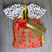 miniatura Disfraz Rey Mago Capa amarilla Adulto 10