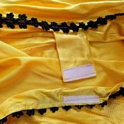 miniatura Disfraz Rey Mago Capa amarilla Adulto 08