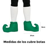miniatura Zapatos Verdes de Elfo Adulto 37x16 cm 2